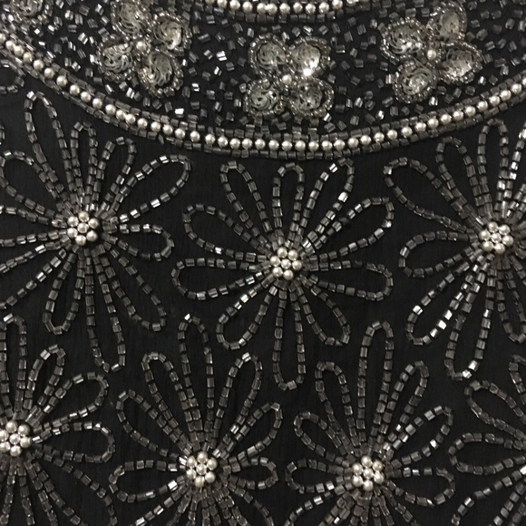 Papell Boutique Evening Formal Beaded Top XL - Picture 3 of 5